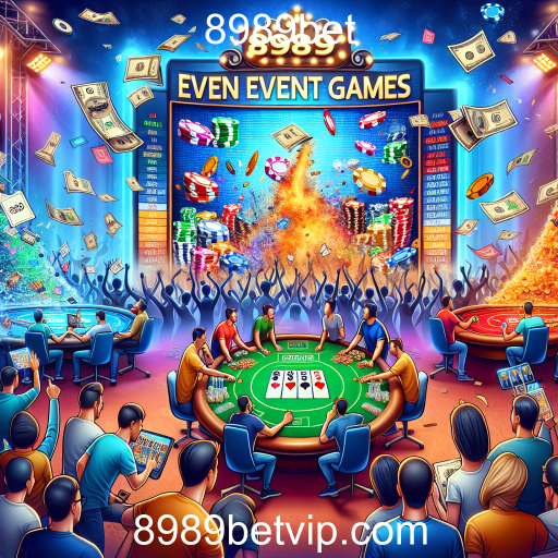 A Evolução dos Jogos de Eventos em 8989bet